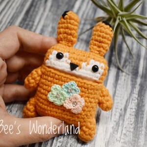 AirPod case, Crochet AirPod case, Handmade case, cute cartoon characters, stocking stuffers, Cute fox AirPod case, Woodland Fox Airpod case