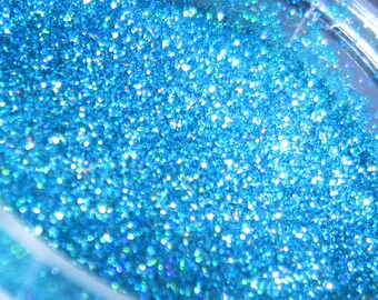 Teal Prism Glitter, Extra-Fine Hex Cut