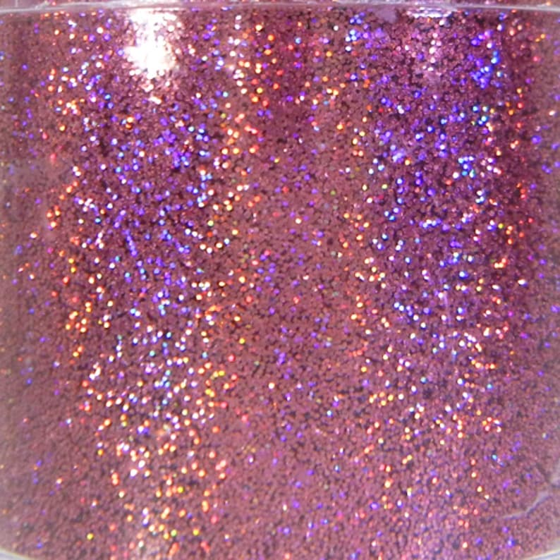 Pink Holographic Glitter ExtraFine Hex Cut Solvent Etsy