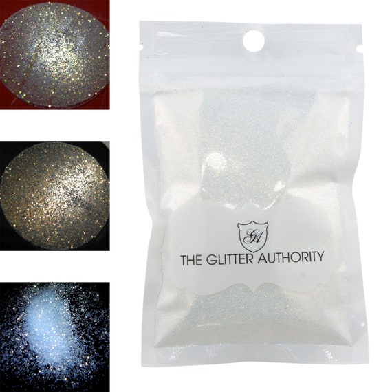 White Iridescent Opal Glitter for Nails, Fairy Dust -  Israel