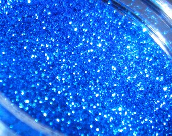 Turquoise Glitter, Extra-Fine Hex Cut