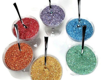 Rainbow Chunky Glitter, Glitter for Resin, Glitter for Nail Art, Glitter for Face and Body, Pastel Chunky Glitter, Limited Quantities