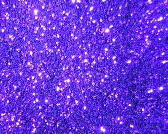 Deep Purple Glitter, Extra-Fine Hex Cut