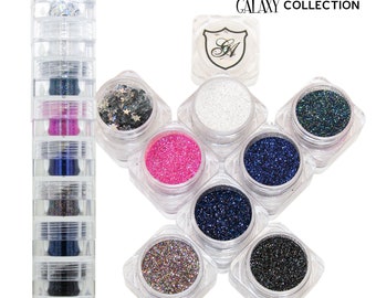 Galaxy Glitter, Glitter for Nails, Polyester Glitter for Tumblers