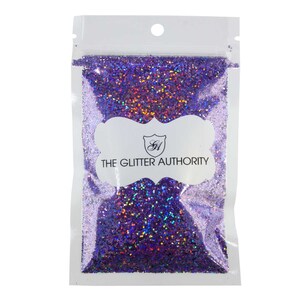 Lavender Holographic Glitter for Tumblers, Nail Art, Resin