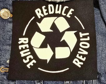Reduce Reuse Revolt Small Patch