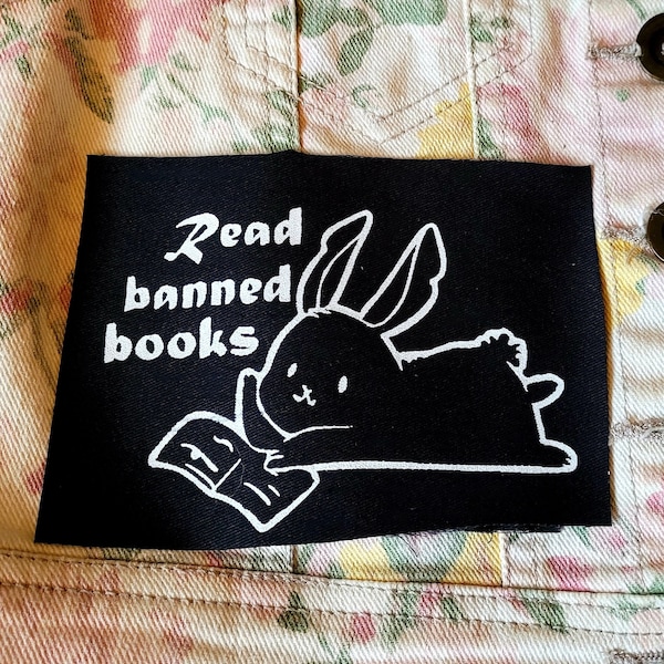 Read Banned Books Cloth Patch