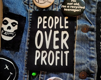 People Over Profit Patch