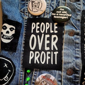 People Over Profit Patch