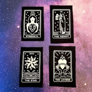 Choose Your Tarot Card Cloth Patch