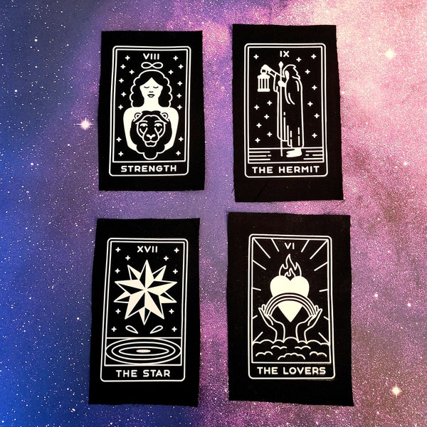 Choose Your Tarot Card Cloth Patch