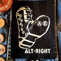 All Men Are Cremated Equal Patch - Equality Feminist Crust Punk Patches ...