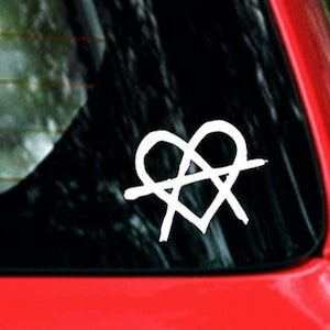 Anarchy Is Love Vinyl Decal // Choice of colors