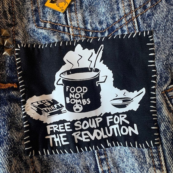 Free Soup For The Revolution Cloth Patch