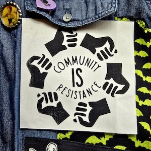 Community is Resistance-patch