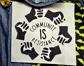 Community is Resistance Patch