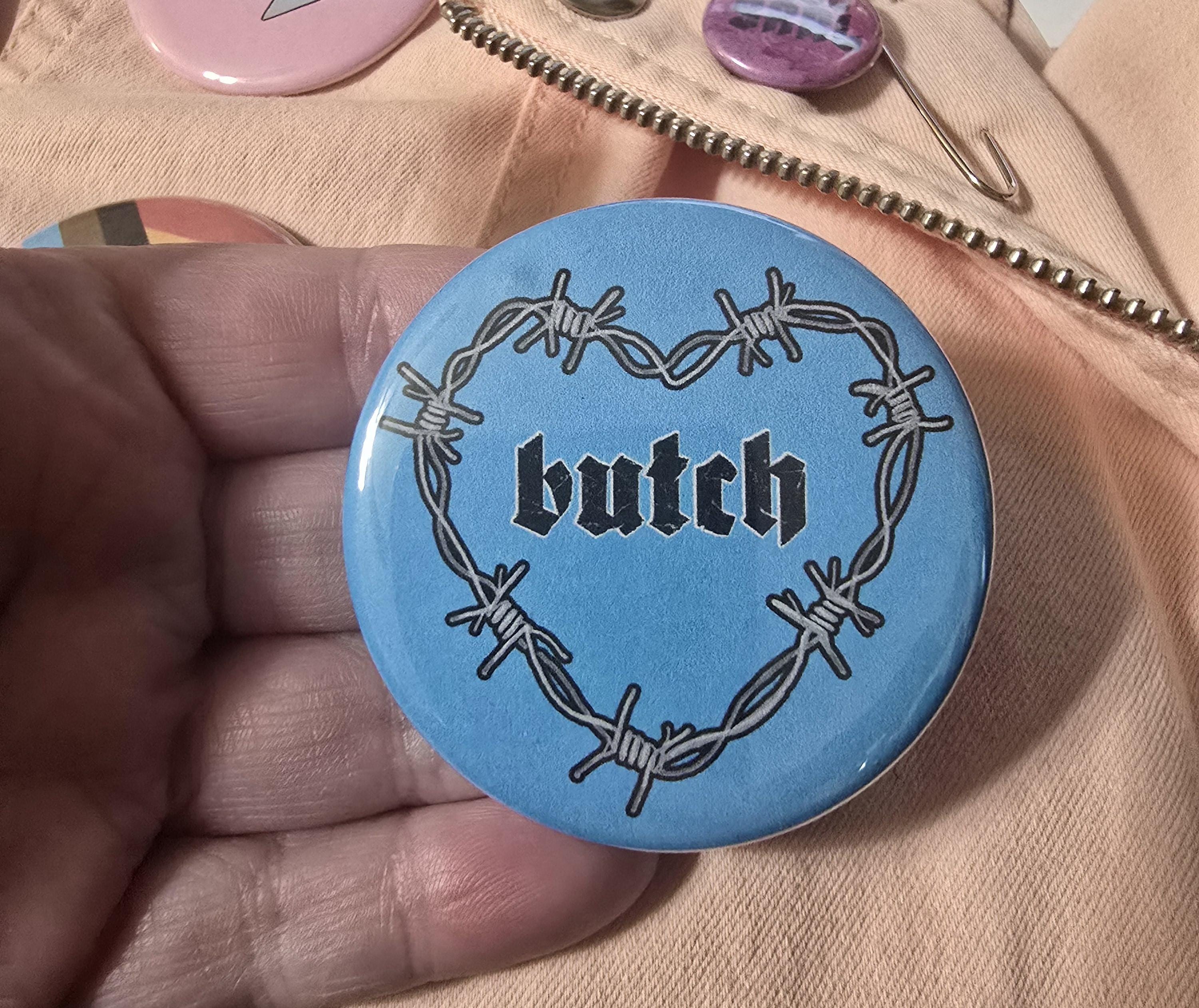 ブッチページ♡ Butch Button - Etsy