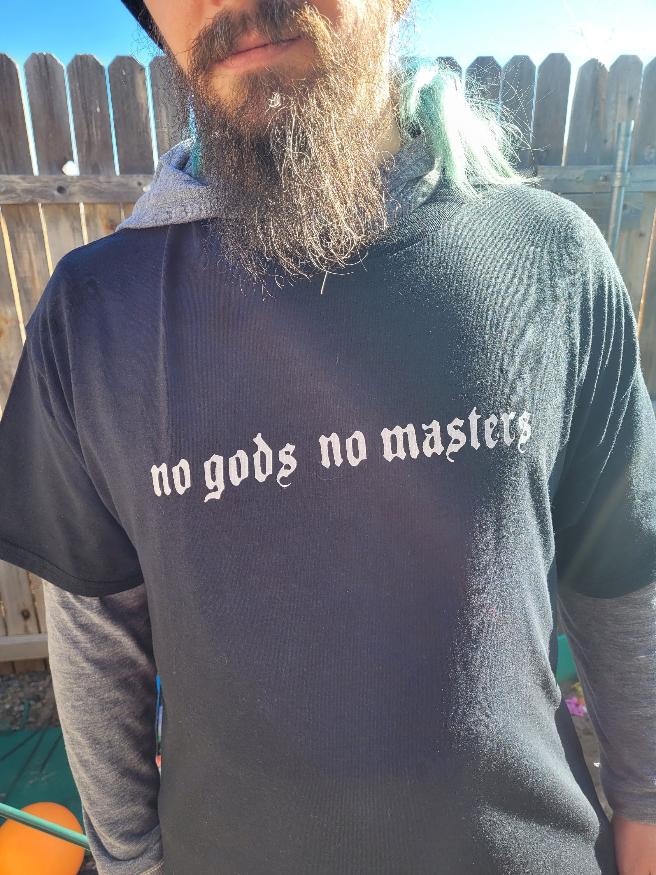 No Gods No Masters Unisex Adult T-shirt - Made to Order - Etsy