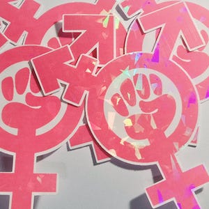 Trans Feminist Sticker