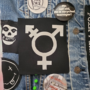 Transgender Symbol Fabric Patch