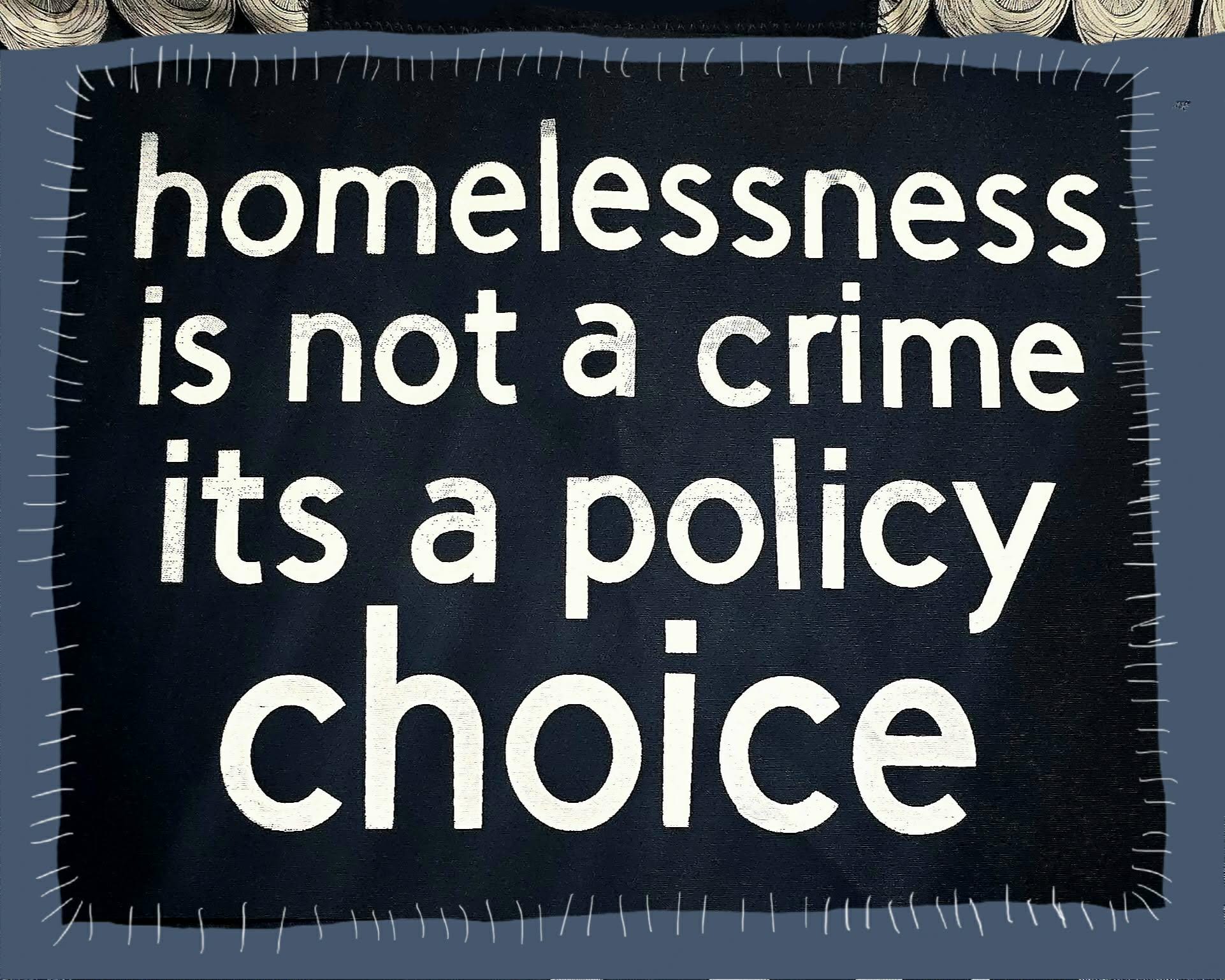 Homelessness is Not A Crime Back Patch - Etsy