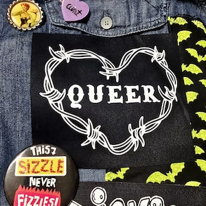 Écusson en tissu Queer Love