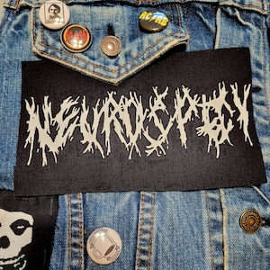 Neurospicy Metal Font Small Patch