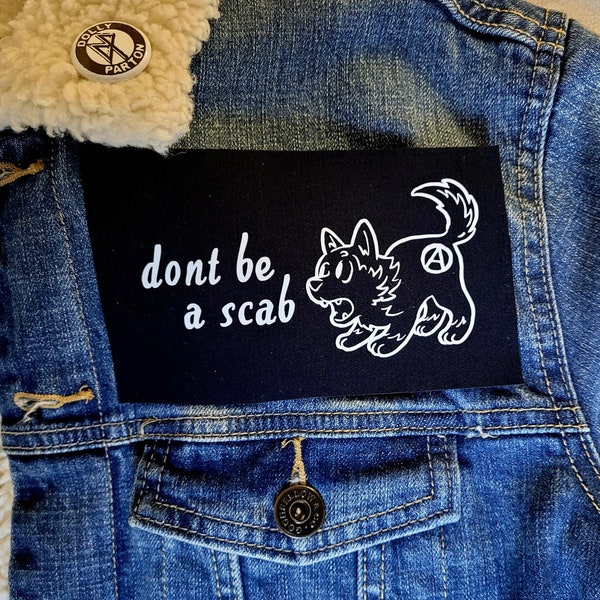 Dont Be a SCAB Pupper Patch