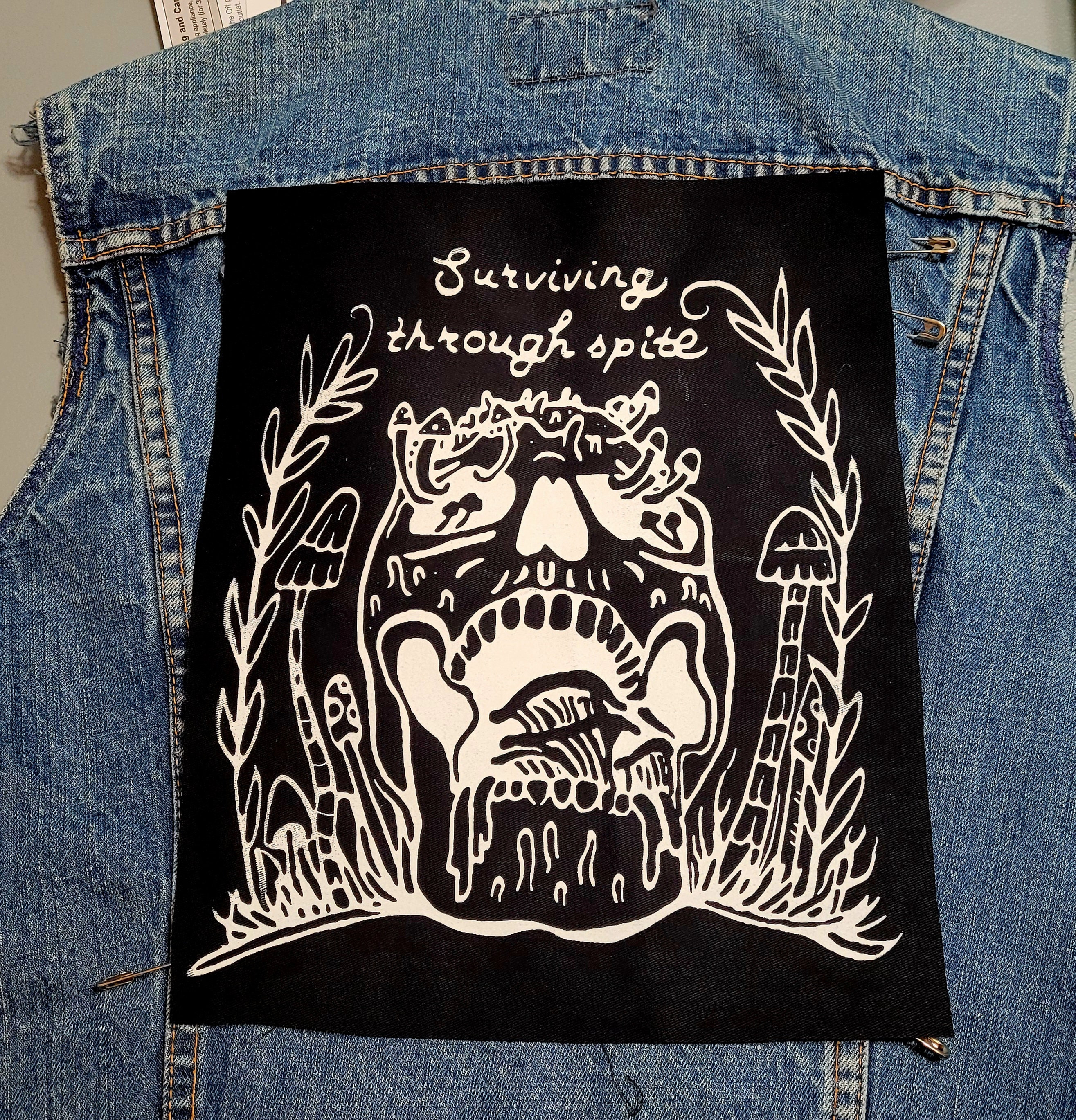Surviving Through Spite Back Patch
