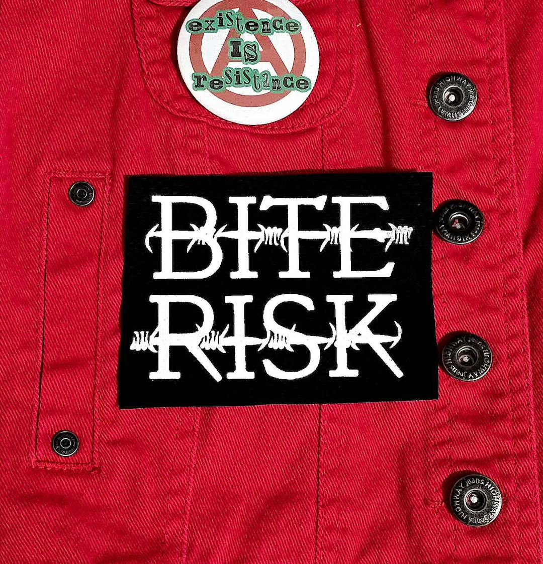 Bite Risk Patch - Etsy