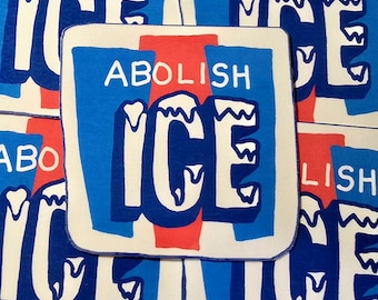 ICE abschaffen Aufkleber