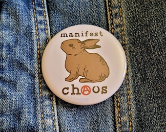 Manifest Chaos Large Button