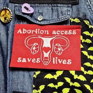 Abortion Access Saves Lives Patch