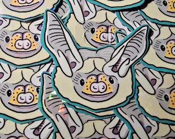 Adesivo pipistrello pallido