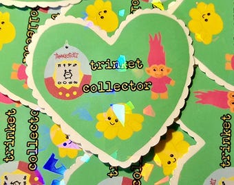 Trinket Collector Sticker