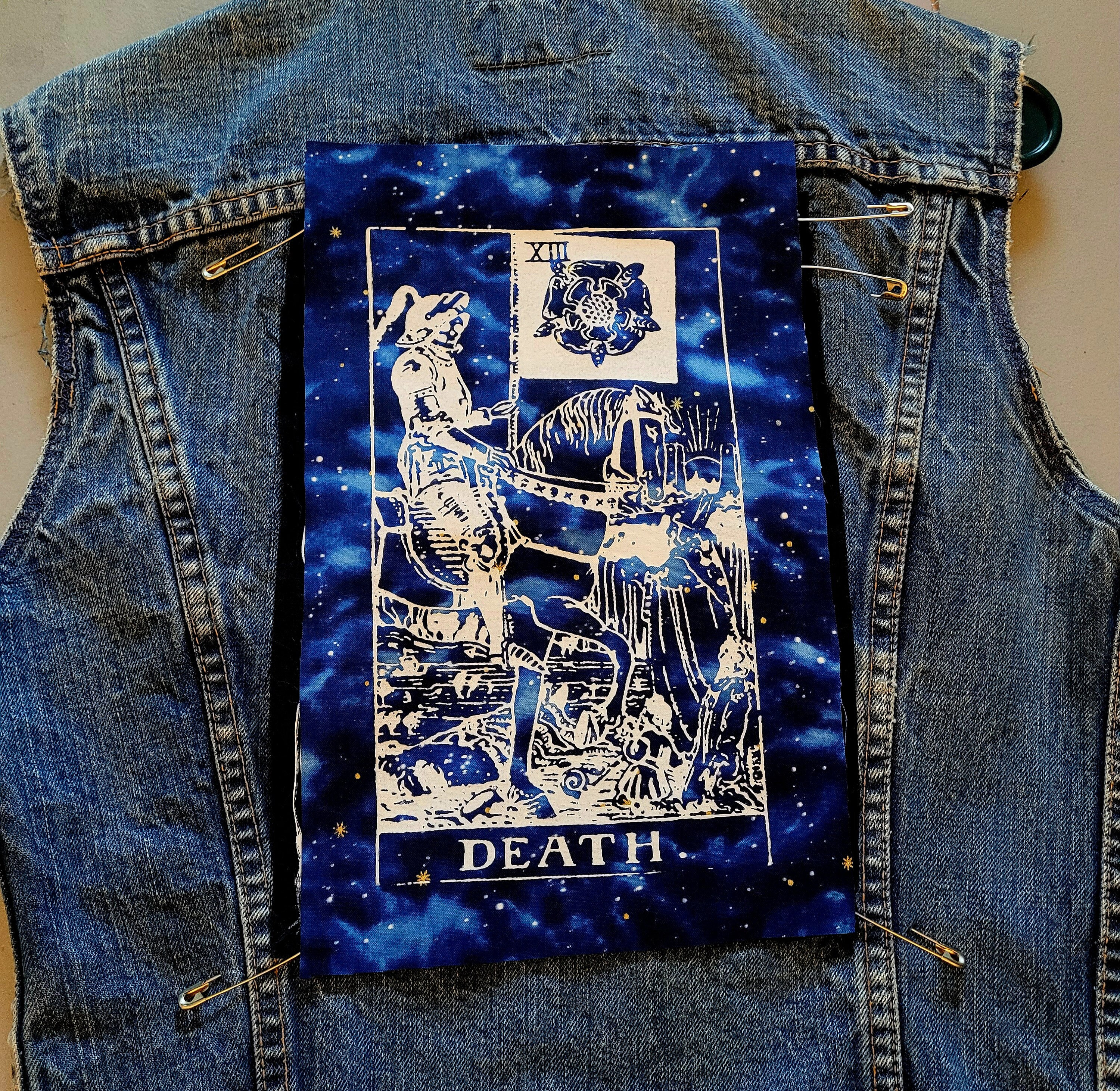 Ripped Designs Denim Patches for Knitters Knitting Sheep Peekaboo Iron on  Jeans Patch Jeans Repair No Sew 