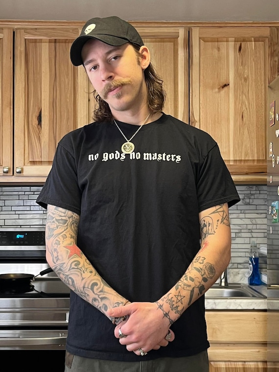 No Gods No Masters Unisex Adult T-shirt - Made to Order - Etsy
