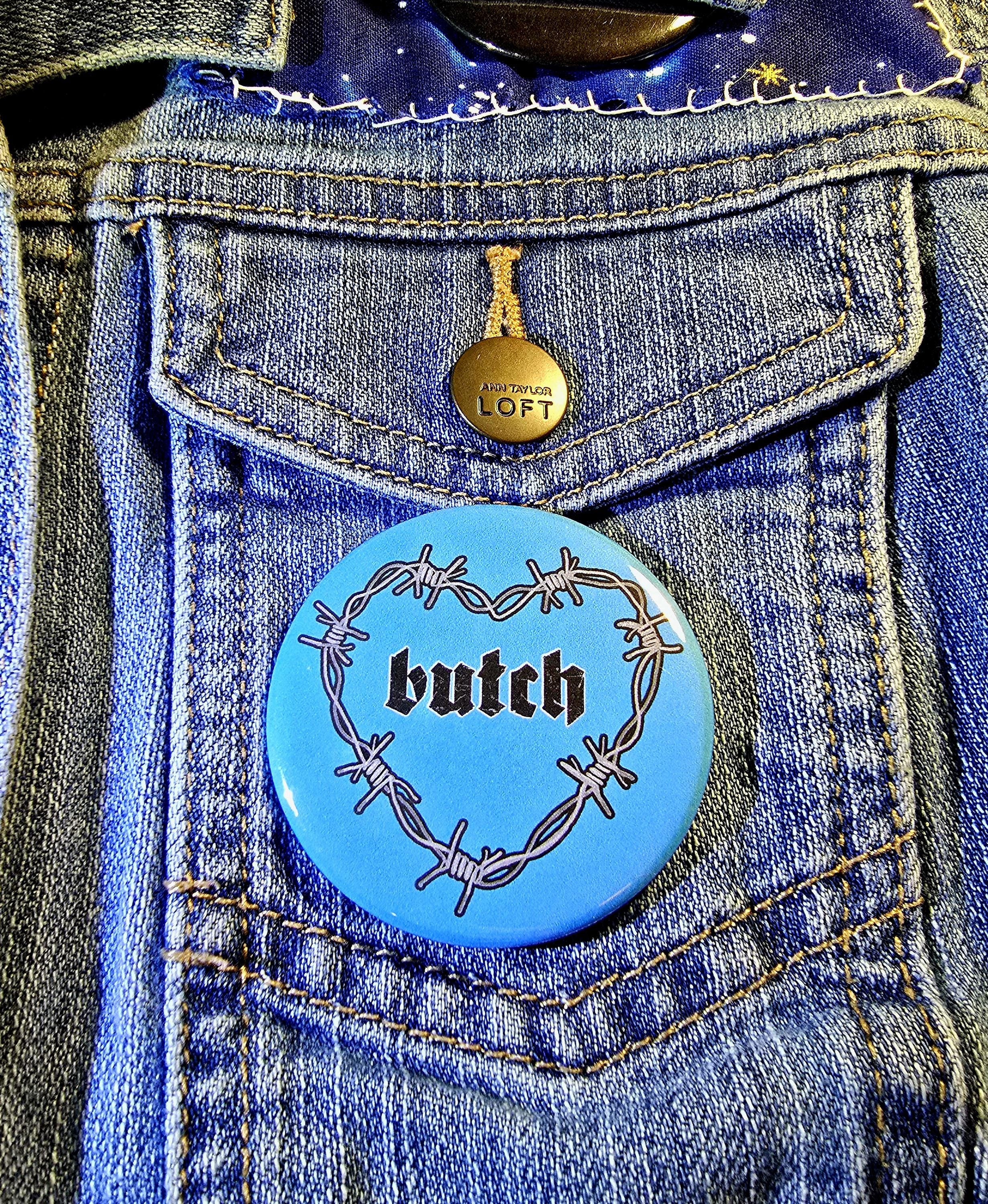 Butch Button - Etsy