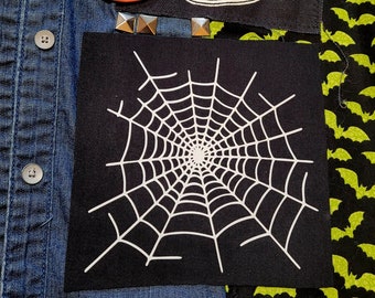 Spinnennetz Patch