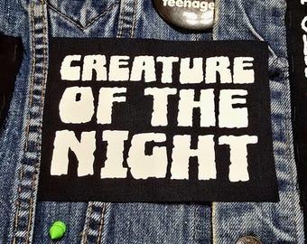 Parche de criatura de la noche