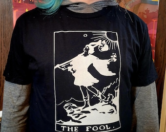 The Fool Tarot Card Unisex Adult T-Shirt - Made To Order