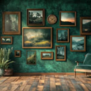 Blurred Virtual Background Digital Background Video Call Background Virtual Office Home Office Downloadable Digital Backdrop Zoom Background