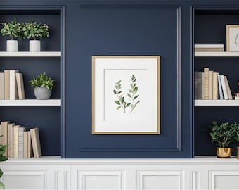 Neutral Zoom Background Modern Aesthetic Blue Modern Home Office Wall Shelving Zoom Background Office Backdrop Microsoft Team Background