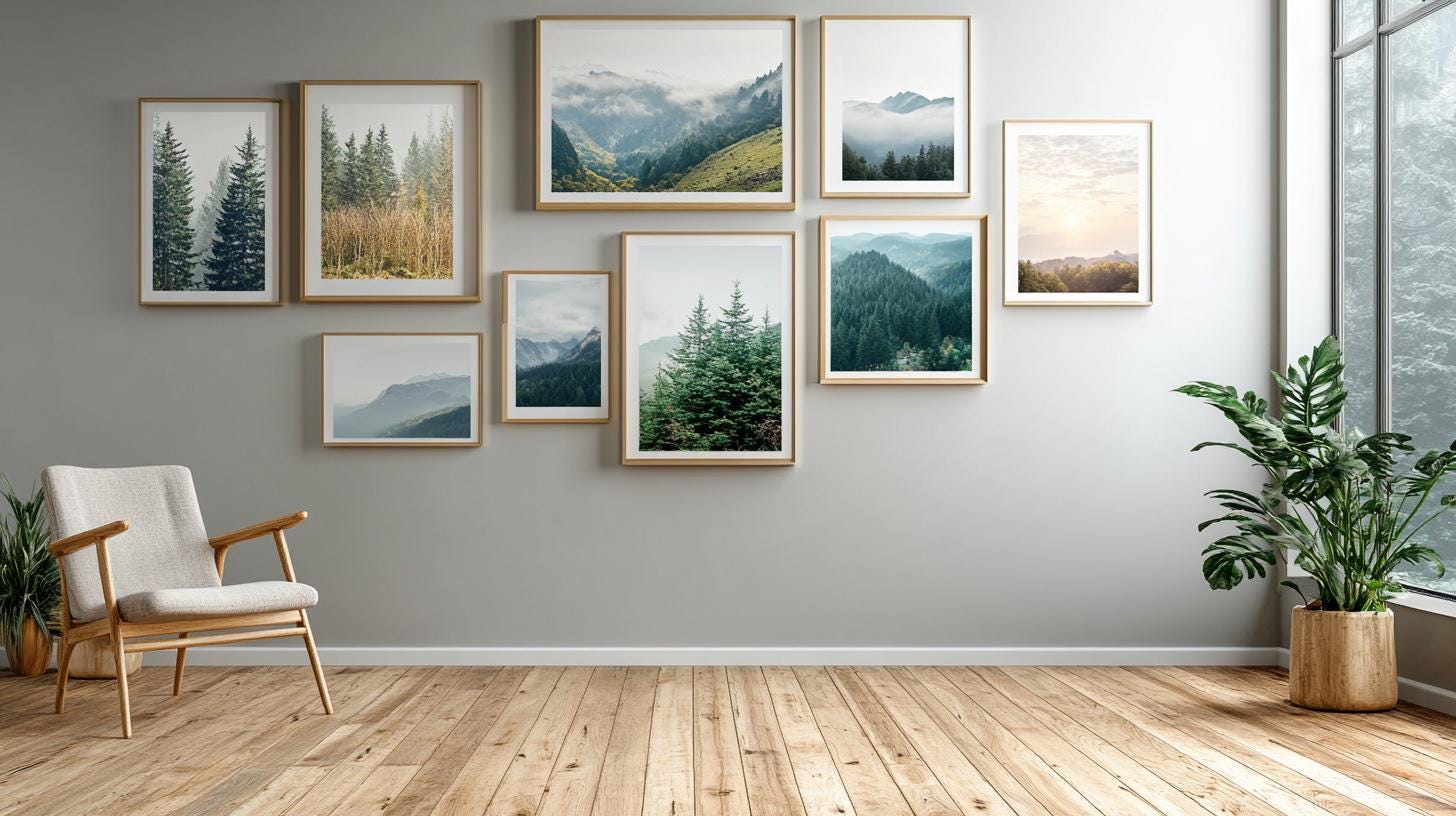Blurred Zoom Background Virtual Office Background Downloadable Digital