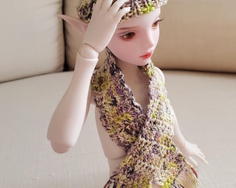 Bonnets pour poupées - Bonnets BJD 1/4 - Bonnets en tricot pour poupées - Fait main
