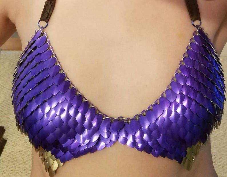 Scalemail Bra Dragon Scale Bra