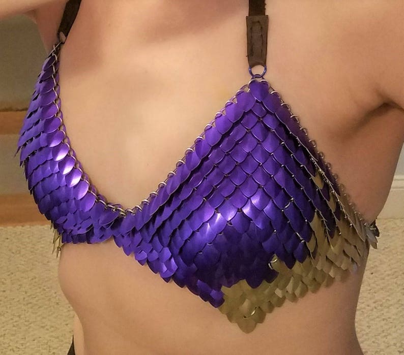 Scalemail Bra Dragon Scale Bra