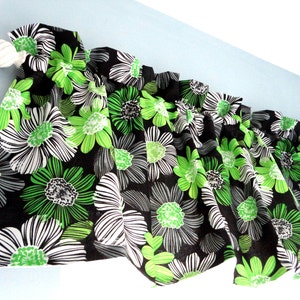 Ventana de cenefa Artículos para el hogar Tratamiento de ventanas Cocina Varilla de bolsillo Decoración del hogar Cortinas Cortinas Cenefa personalizada Algodón Floral