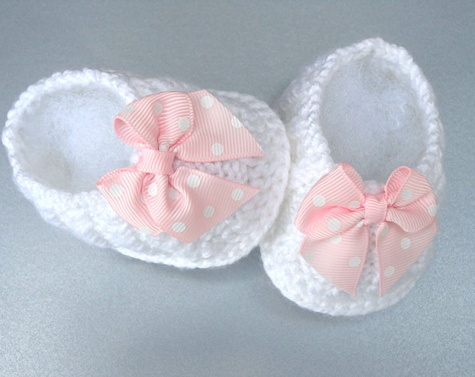 Baby Shoes Girl Baby Booties Crochet Newborn Baby Girl Shoes Knitted ...