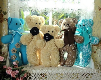 Easy Sewing PATTERN Teddy Bear Stuffed Toy Baby Gift Soft Toys Pattern Plush Toys Stuffed Dolls Baby Bear Sewing Pattern in PDF